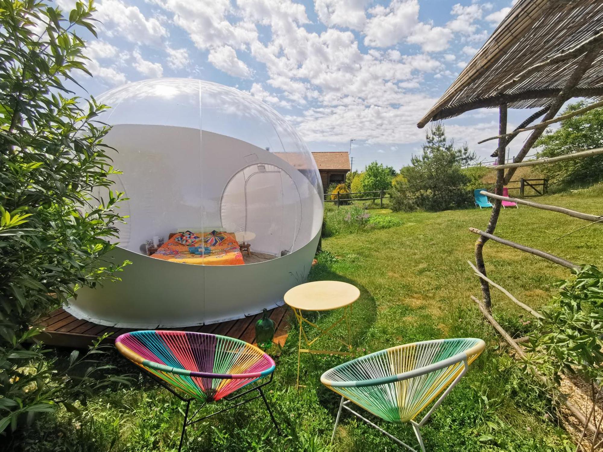 Champmotteux La Bulle Des Champs Bed & Breakfast 部屋 写真